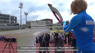 На детских паралимпийских играх в Ульяновске зажгли паралимпийский огонь