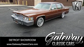 1978 Cadillac DeVille Seden Gateway Classic Cars Detroit #1987 DET