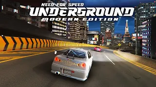 Release Mod | NFS UNDERGROUND - MODERN EDITION 2023 (4K)