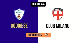 [HIGHLIGHTS] Eccellenza play off I turno fase nazionale 2022/2023 - Godigese - Club Milano