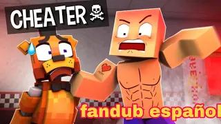 Freddy uses HACKS to CHEAT! - Fazbear and Friends Shorts [fandub español]