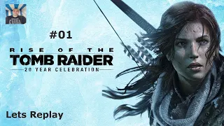 Rise of The Tomb Raider (German/Deutsch) Replay Nr.1 Das Eisige-Abenteuer mit Lara Croft