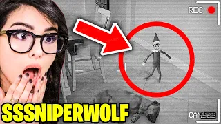 7 YouTubers Who CAUGHT Elf On The Shelf MOVING ON CAMERA! (SSSniperWolf, Aphmau & JoJo Siwa)