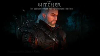 THE WITCHER MEDITATE WITH GERALT GAME SOUNDTRACK+AMBIENCE| 1 HOUR OF GAME RELAX