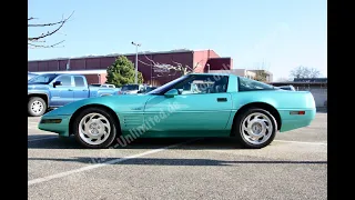 1991 Corvette C4 ZR1 Turquoise