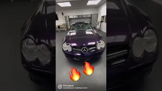 Mercedes SL55 AMG Cherry Ice Purple Wrap 🔥🔥