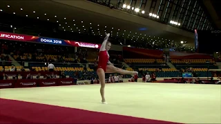 Russia Floor Team Qualifications SUB 9 ROT 1 2018  Doha World Championships