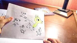 Мои Старые Страшные рисунки MY LITTLE PONY и не только :)