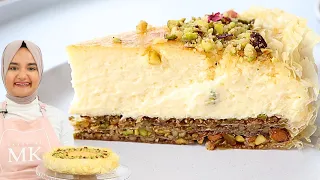 The creamiest, flakiest BAKLAVA CHEESECAKE you'll ever make │ Eid dessert ideas