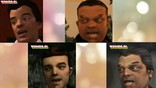 Every GTA Protagonist Characters In 🎶 Singing Baby Shark (Deepfake) [Part. 1] #SHORTS