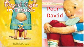 🏃‍♂️David Gets In Trouble by David Shannon | Books Read Aloud ( Poor David! ) #davidgetsintrouble