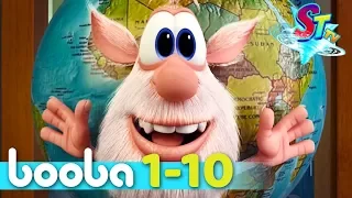 Booba - Full episodes collection (10-1) animated short - funny cartoon - Super ToonsTV