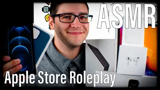 [ASMR] Apple Store Salesman Roleplay (iPhone 12 Pro Max & many more) ⌚️📱💻