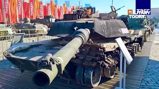 Shocked NATO !! Russia Showed Captured Abrams Tank and NATO Weapons