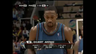 NBA Throwback Steve Nash (27 Pts, 9 AST) vs. Gilbert Arenas (41 Pts, 5 Ast) 12.23.2005