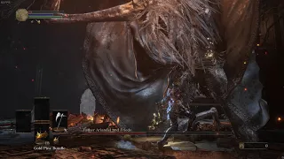 Sister Friede, Father Ariandel & Blackflame Friede SL1 NG+7 No Rolling/Blocking/Parrying (Round 2)