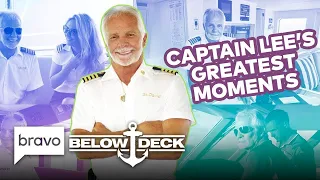 Captain Lee Rosbach's Greatest Moments! | Below Deck Compilation | Bravo