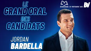 Grand Oral de Jordan Bardella tête de liste RN