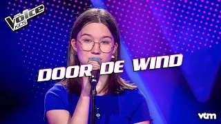 Marieke - 'Door De Wind' | Knockouts | The Voice Kids | VTM