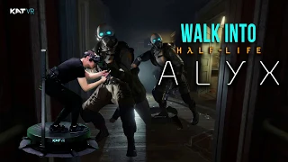 WALK Into Half Life: Alyx on KAT Walk C - First Personal VR Treadmill
