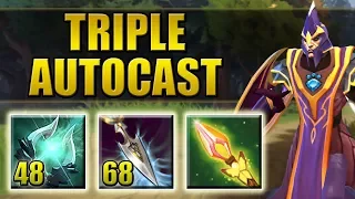 Triple Active attack Modifier [Autocast Spells Only] Dota 2 Ability Draft
