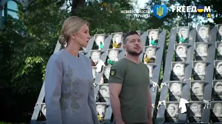 Президент Украины и первая леди почтили память Героев Небесной Сотни. Детали