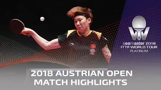Wang Manyu vs He Zhuojia | 2018 ITTF Austrian Open Highlights ( 1/2 )