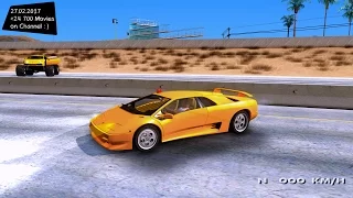 1995 Lamborghini Diablo VT FBI - GTA San Andreas 2160p / 🔥 4K / 60FPS 🔥 _REVIEW