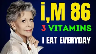 Jane Fonda's 3 Must-Have Vitamins  Reveal the Secret to her Glow! ✨"