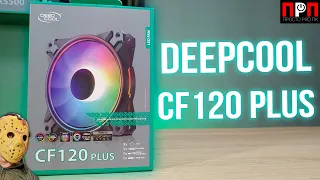 Deepcool CF120 Plus. Тихие, производительные вентиляторы с яркой и красивой ARGB подсветкой.