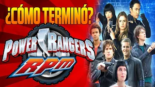 La HISTORIA de POWER RANGERS RPM ¿CÓMO TERMINA? RESUMEN