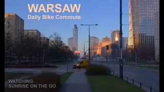 Warsaw Daily Bicycle Commute. Very early ride from Praga Północ to Wola, part 2.