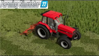 Cutting hay and feeding animals. Back in the day ep10 pt2, fs22