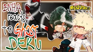 Bnha Reacts to Ghost Deku! || Mha || Gacha Club || AU + Angst? || No ships!