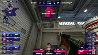 shox 1v3 clutch against FNATIC @BLAST | Nuke