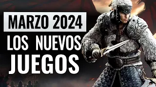 LOS NUEVOS JUEGOS MÁS ESPERADOS & LANZAMIENTOS MARZO 2024