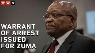 Warrant of arrest issued for Jacob Zuma