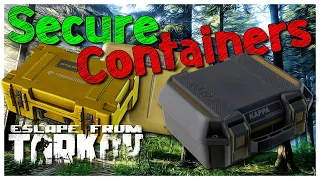 How to get Larger Secure Containers - Escape from Tarkov Beginner's Guide