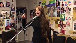 15 Year Old Mara Justine Sings "His Eye Is On The Sparrow" By Lauryn Hill & Tanya Blount