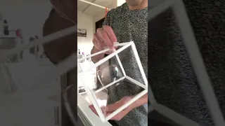 シャボン玉で4次元立方体作ってみた