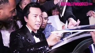 Donnie Yen Gets Swarmed By Star Wars Autograph Hounds At The GQ Men Of The Year Party 12.8.16