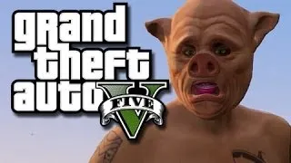 GTA 5 Online - Flying Tanks, Cop Glitch, and Invisible Speedy!  (GTA 5 Funny Moments and Glitches!)