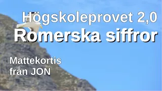 HP 2,0 Romerska siffror. Mattekortis om romerska siffror av Jon, fd Aristofanes