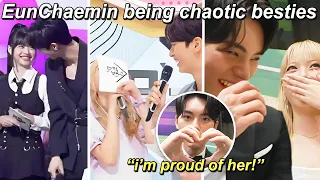 Eunchae & Chaemin being chaotic besties for the whole year of 2023 😂 (cute and funny moments)