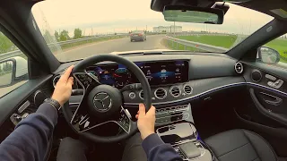 NEW Mercedes-Benz E 250 - POV Test Drive