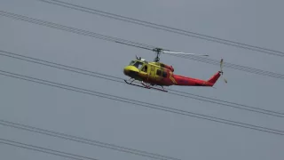 空勤總隊致贈UH-1H退役直升機予中華科技大學