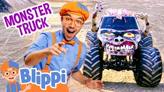 Blippi Visits Monster Trucks Arena! | Learning Adventure | Educational Videos For Kids