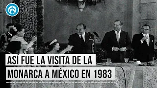 La Reina se desvivía con los recuerdos de su visita a México en el 83: Bernardo Sepúlveda