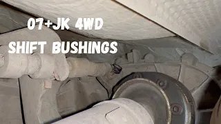 DIY Jeep JK 2007+ 4WD Transfer Case Shift Bushings