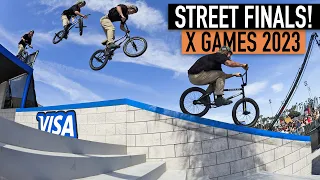 BMX STREET FINALS! X GAMES 2023